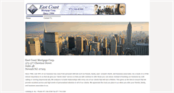 Desktop Screenshot of eastcoastmtg.com